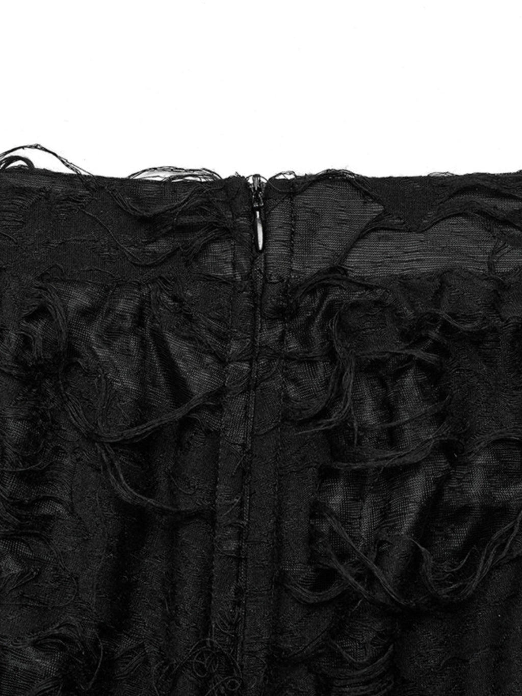 Black Lace Mermaid Skirt
