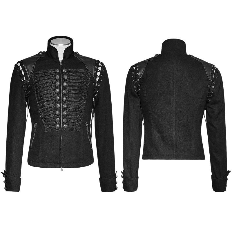 Goth Short Jacket Men’s Top