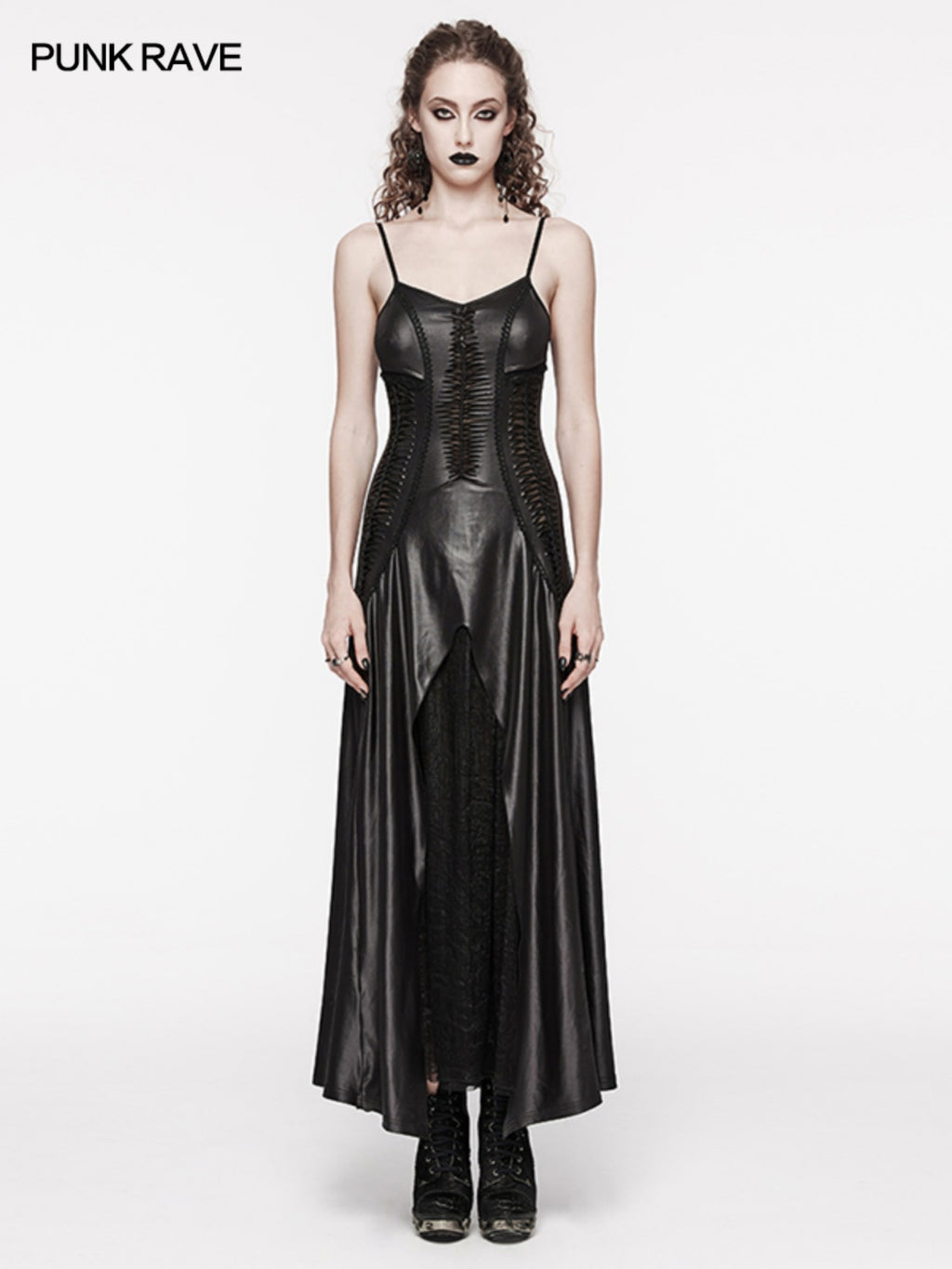 Burnout Knit Sleeveless Maxi Dress