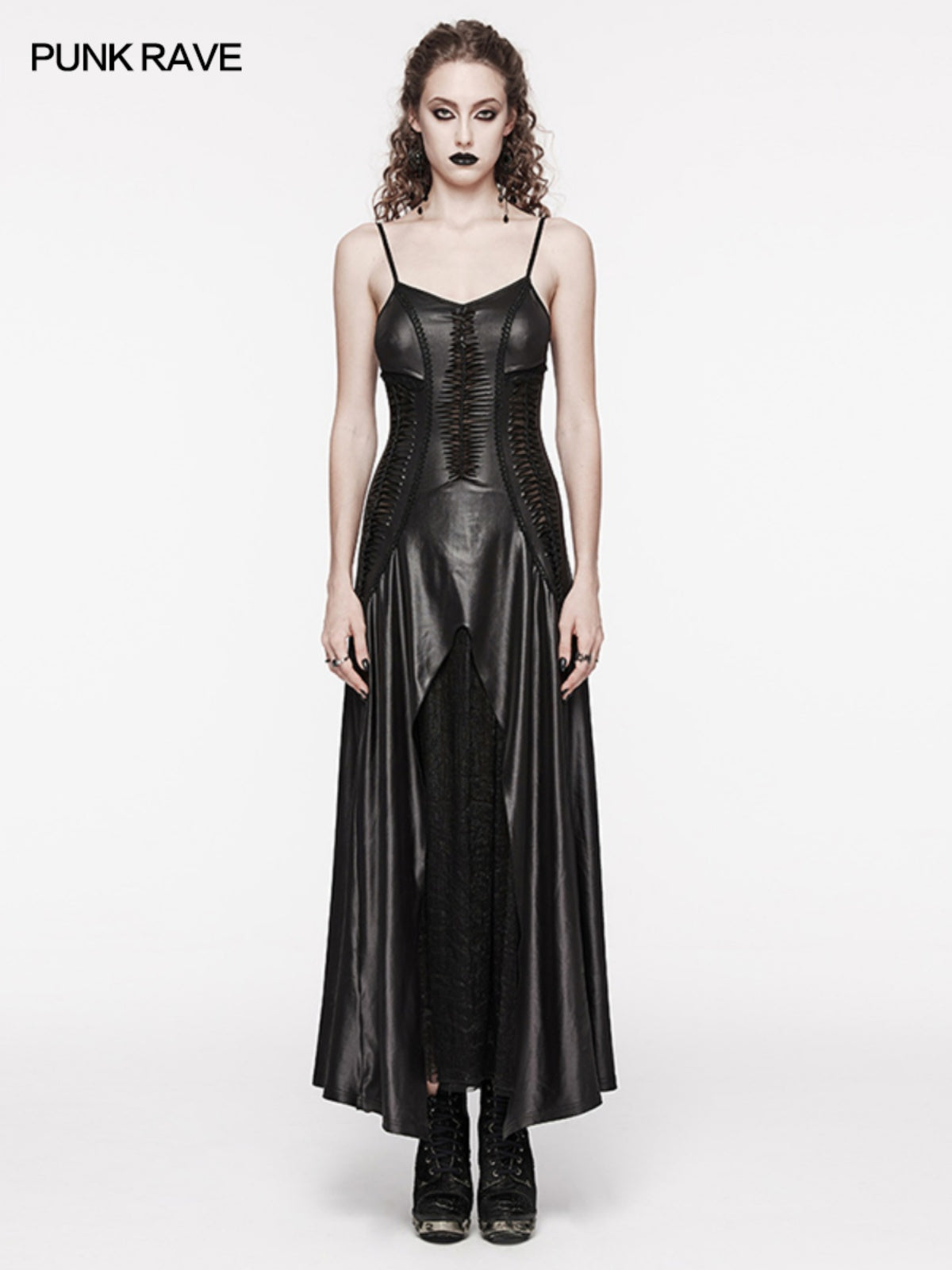 Burnout Knit Sleeveless Maxi Dress