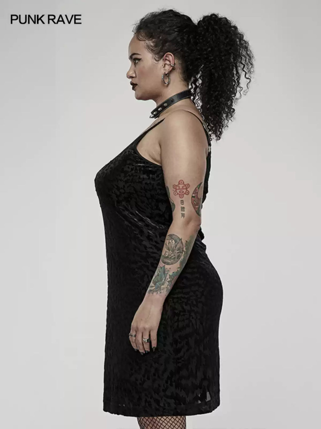 Plus-Size Fitted Camisole Dress