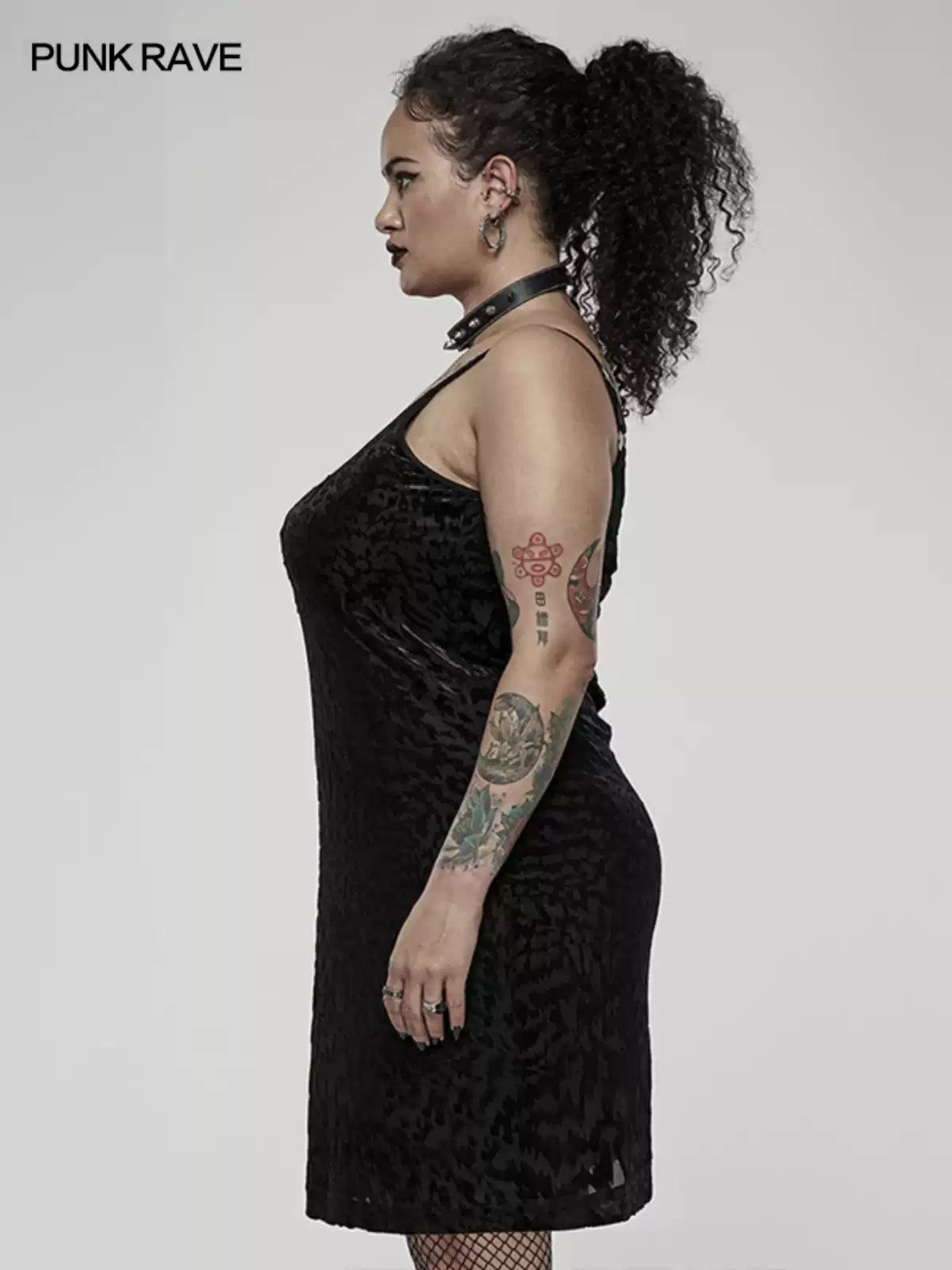 Plus-Size Fitted Camisole Dress