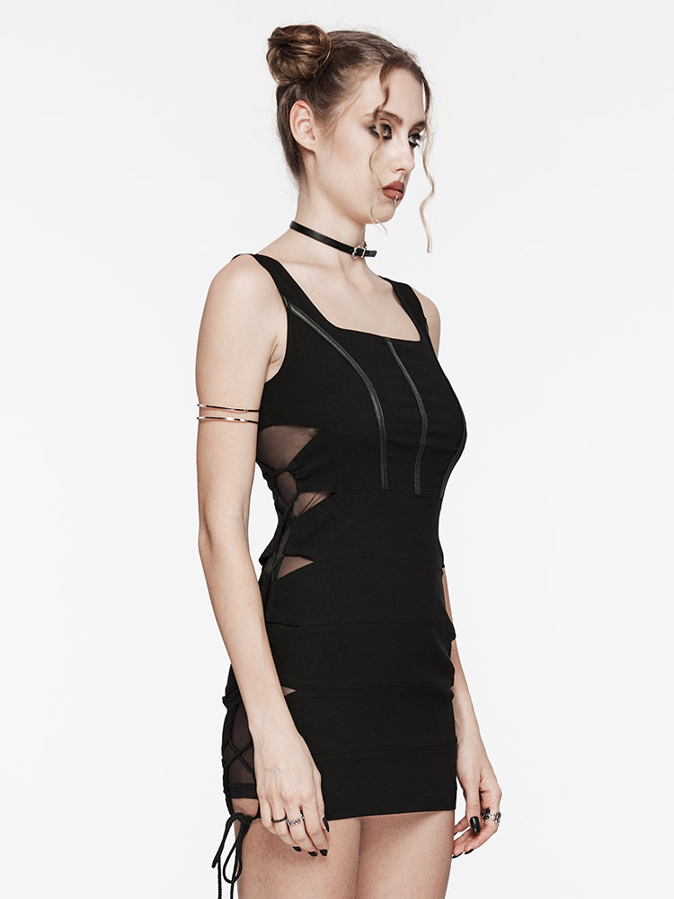 Fitted Boned Bodycon Mini Dress
