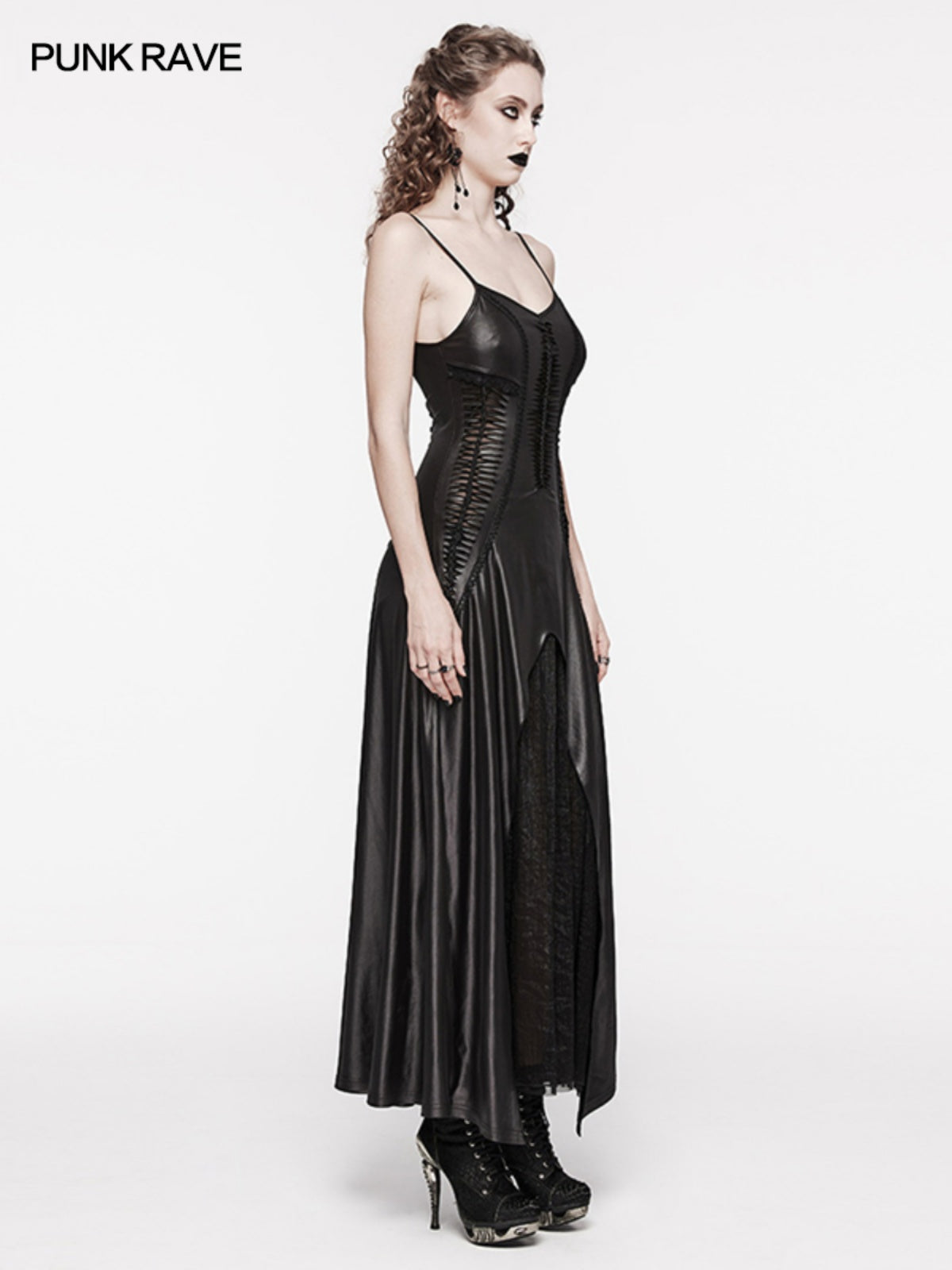 Burnout Knit Sleeveless Maxi Dress