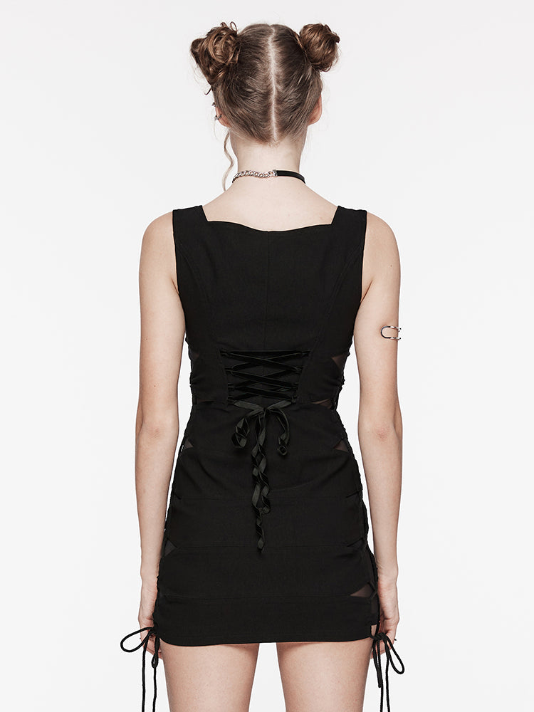 Fitted Boned Bodycon Mini Dress