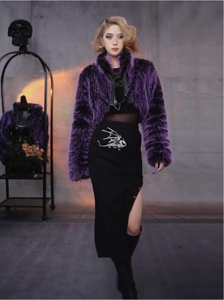 Fuzzy Short Winter Jacket