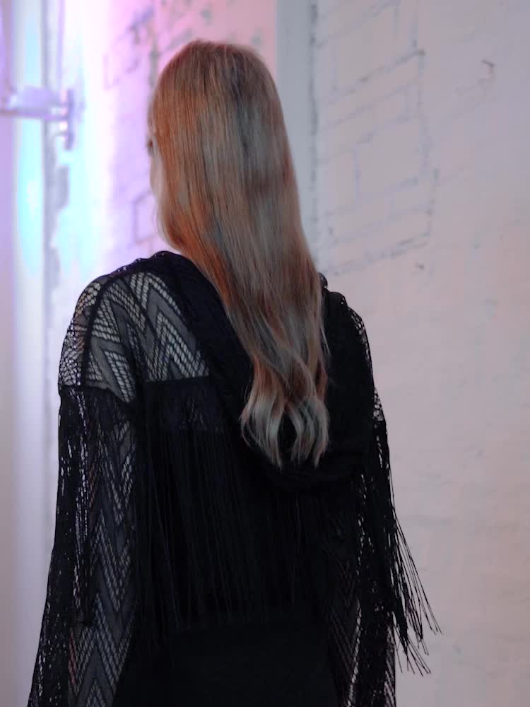 Lace Sheer Cardigan Summer Cover