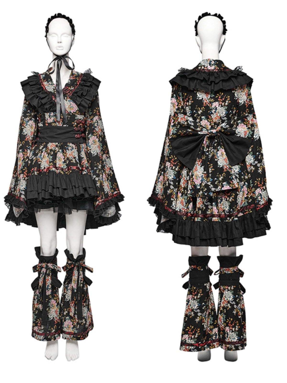 Lolita Lace Strawberry Print Dress