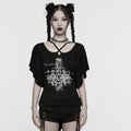 Chandelier Print Gothic Tee