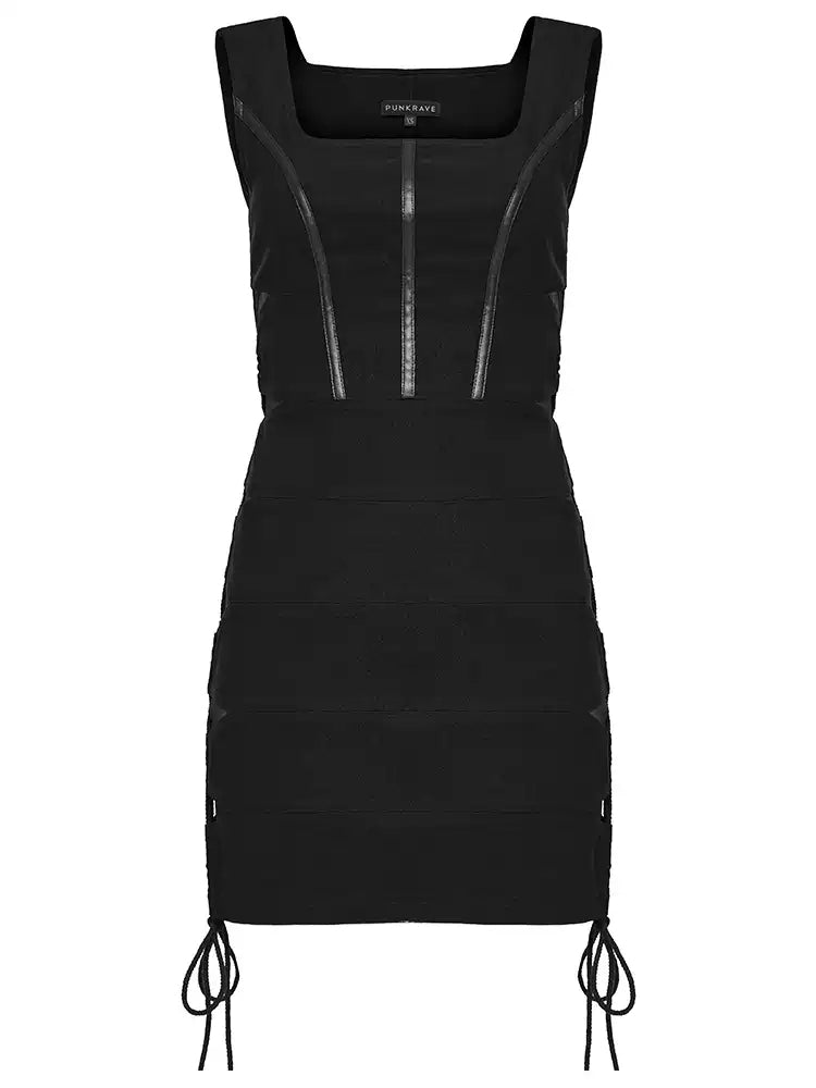 Fitted Boned Bodycon Mini Dress