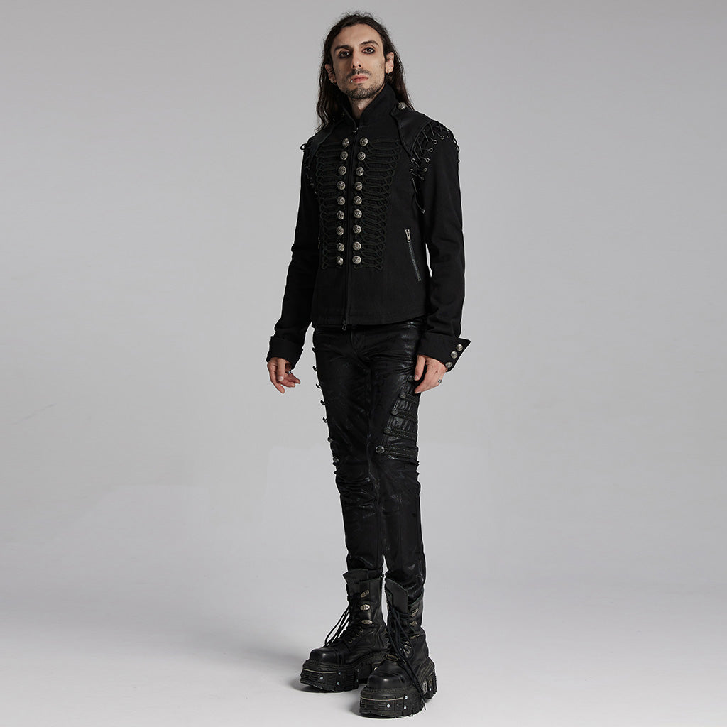 Goth Short Jacket Men’s Top