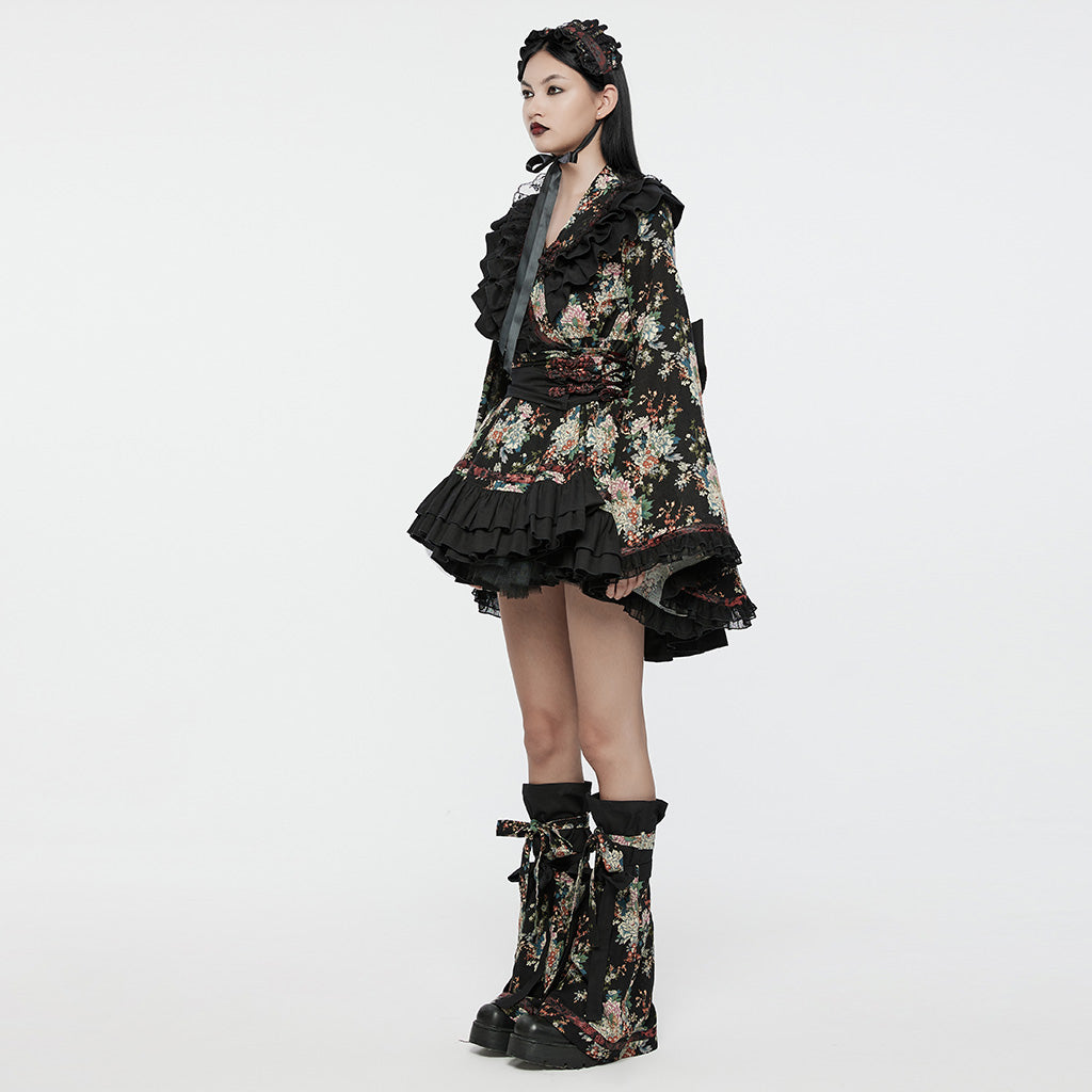 Lolita Lace Strawberry Print Dress