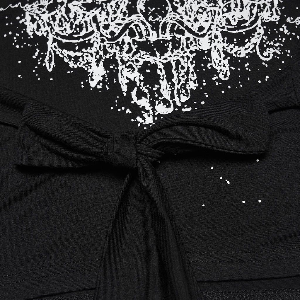 Chandelier Print Gothic Tee