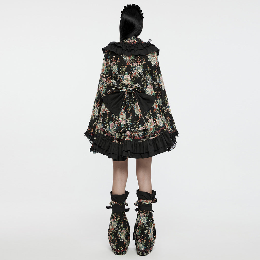 Lolita Lace Strawberry Print Dress