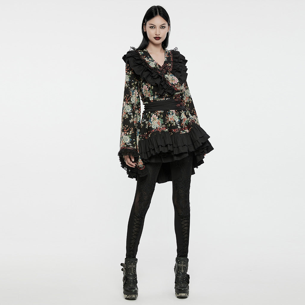 Lolita Lace Strawberry Print Dress