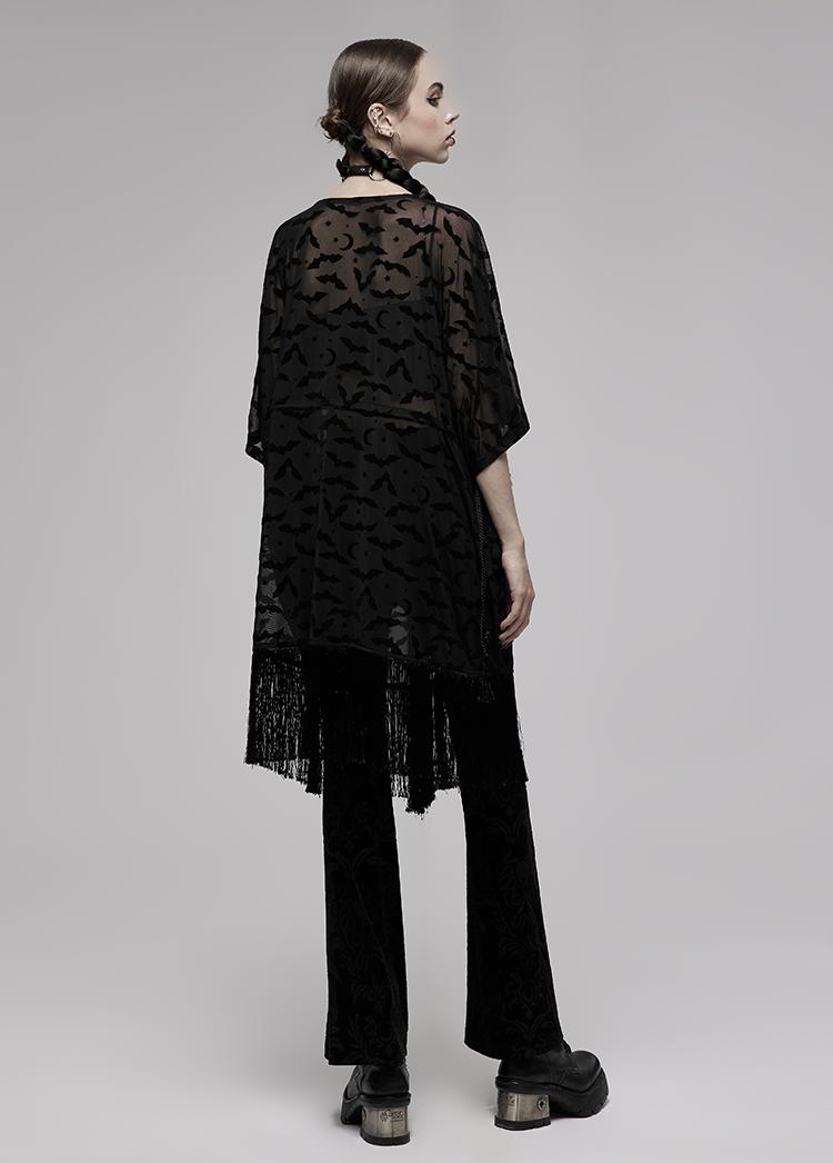Techwear Gothic Cape Cardigan
