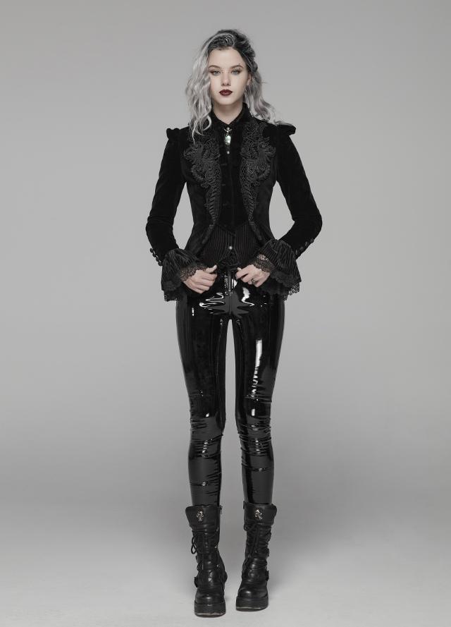 Cyberpunk Patent Leather Skinny Pants