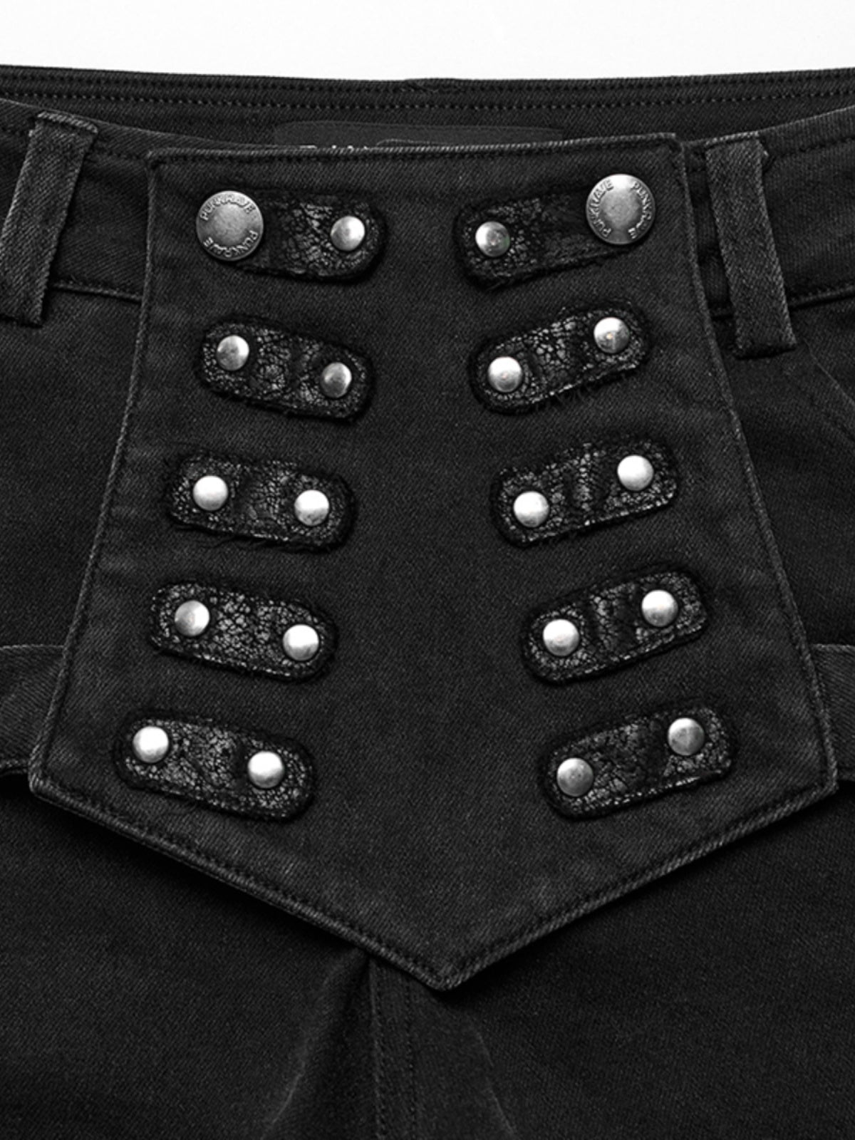 Punk Low-Rise Stretch Hot Shorts