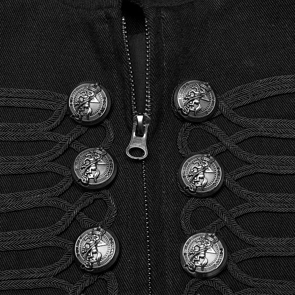 Goth Short Jacket Men’s Top