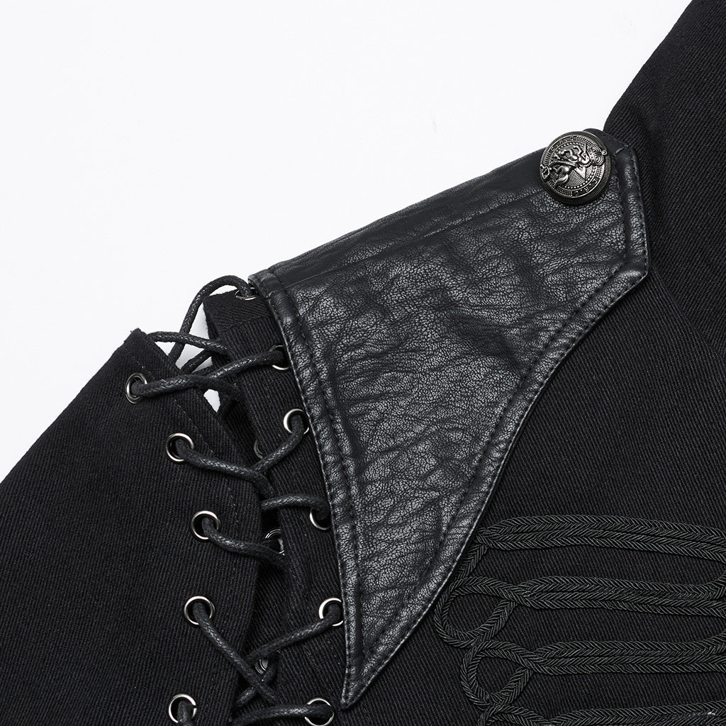 Goth Short Jacket Men’s Top