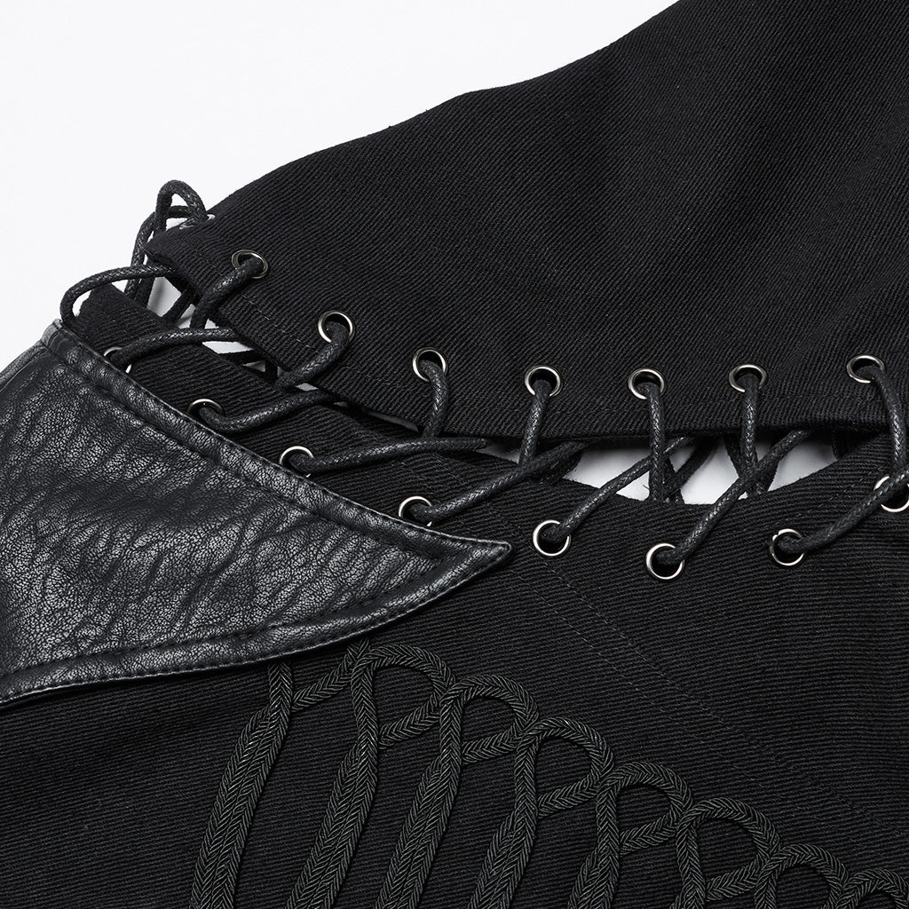 Goth Short Jacket Men’s Top