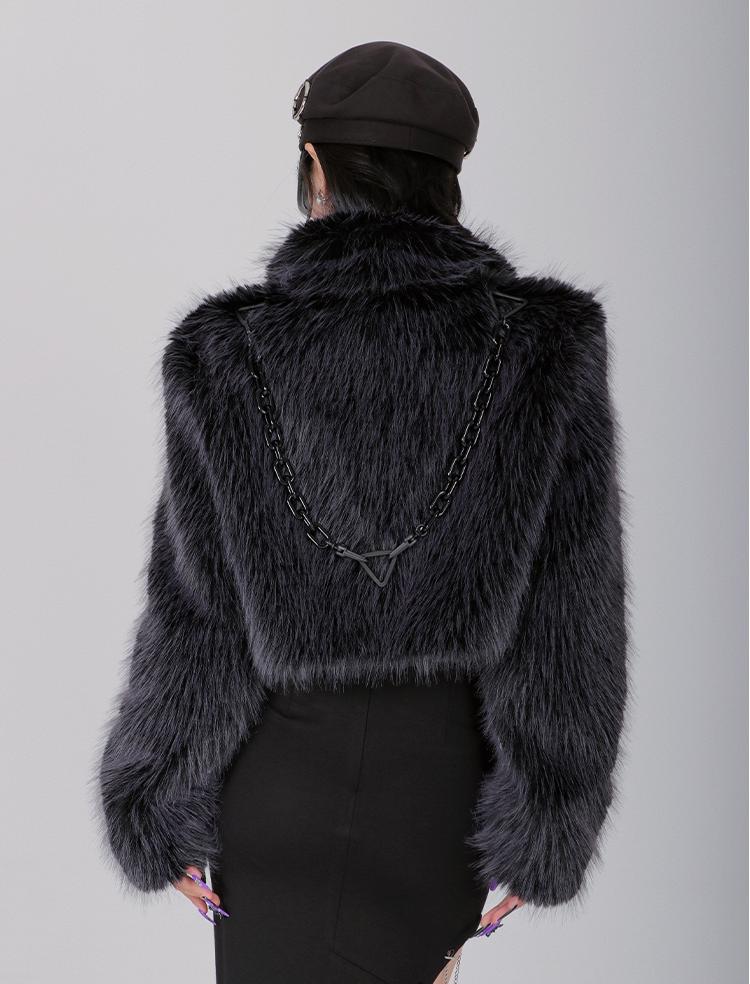 Fuzzy Short Winter Jacket