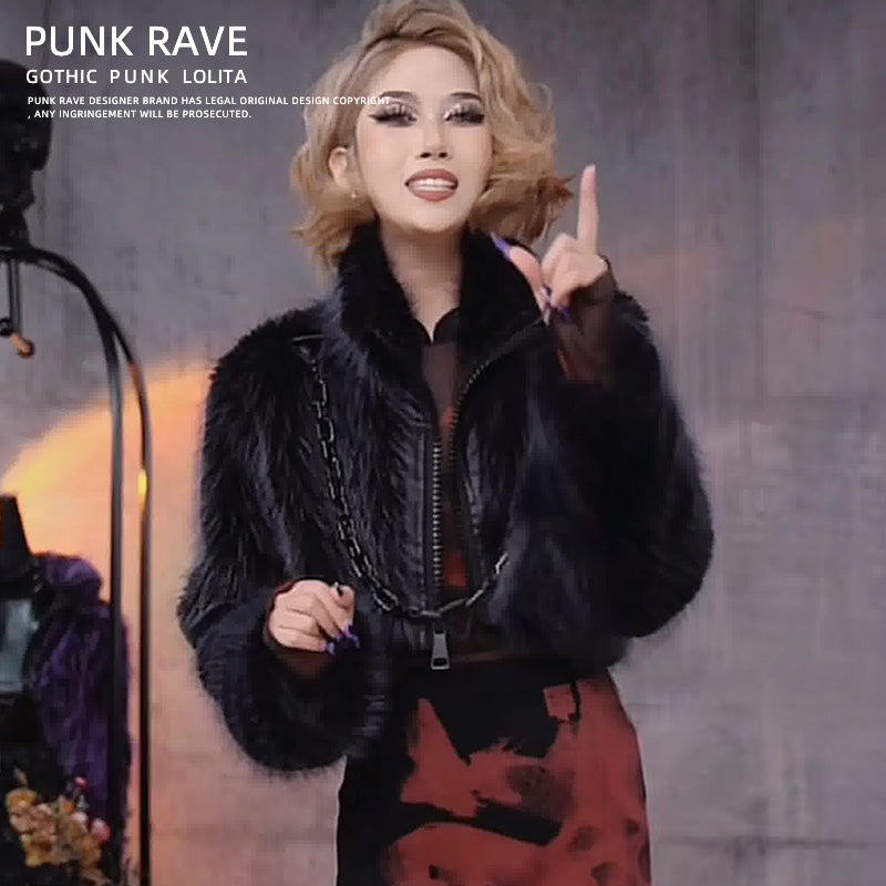 Fuzzy Short Winter Jacket