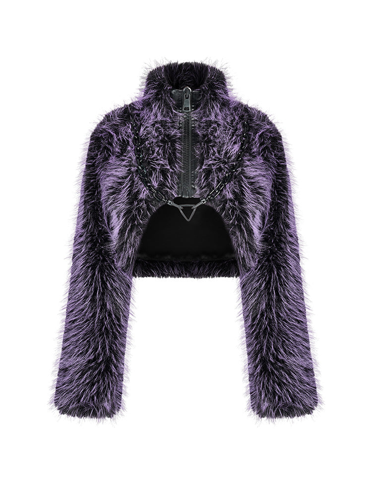 Fuzzy Short Winter Jacket