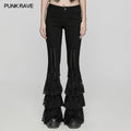 Dark Low-Rise Flared Jeans Women