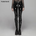 Cyberpunk Patent Leather Skinny Pants