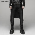 Gothic Rock Men’s Midi Skirt