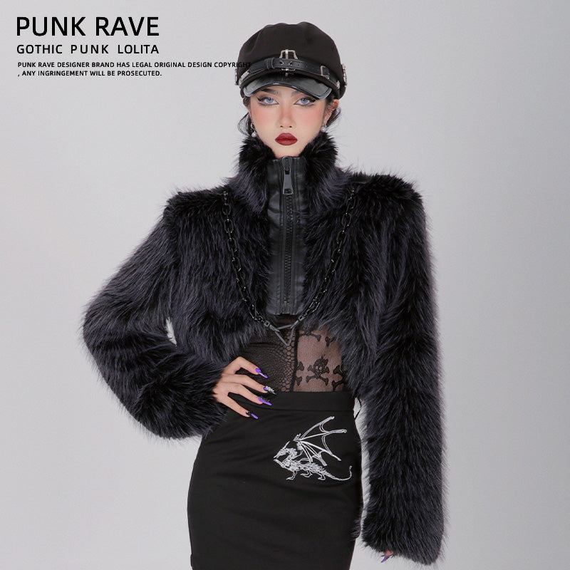 Fuzzy Short Winter Jacket