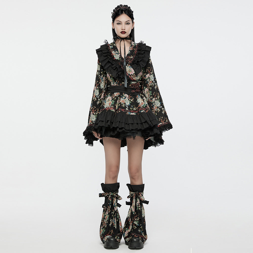 Lolita Lace Strawberry Print Dress