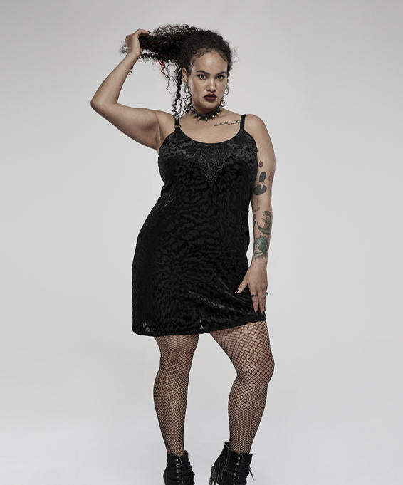 Plus-Size Fitted Camisole Dress
