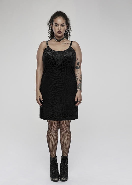 Plus-Size Fitted Camisole Dress
